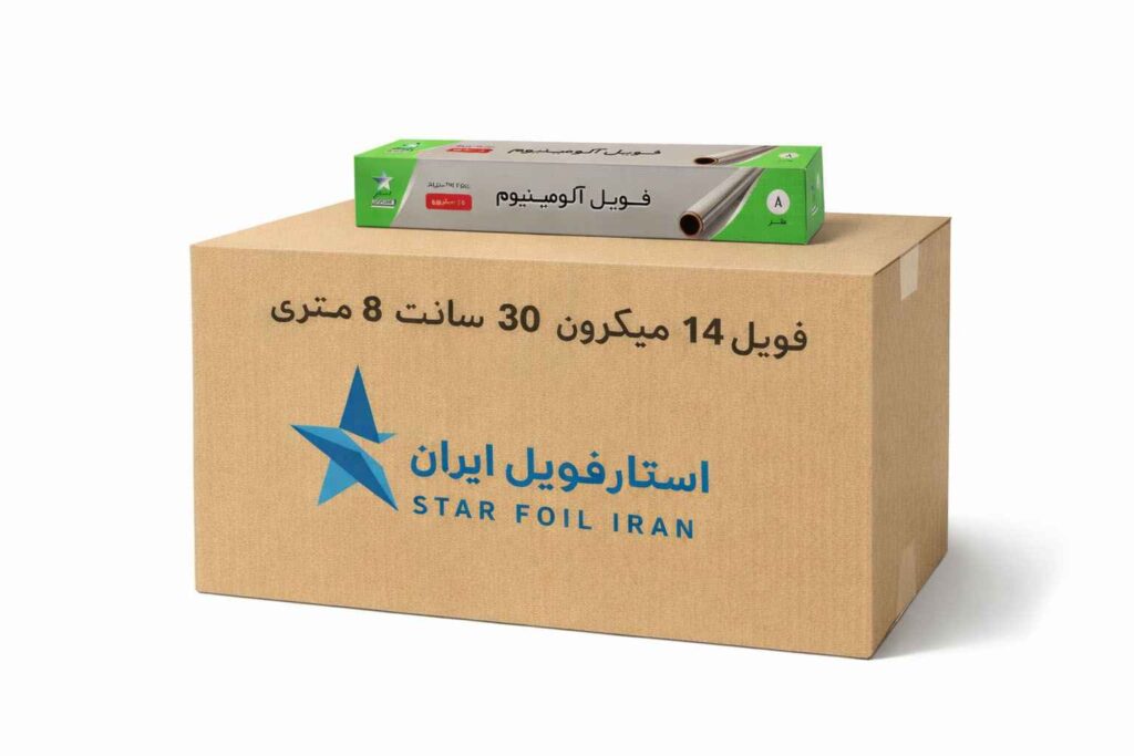 فویل 14میکرون 30سانت 8متری
